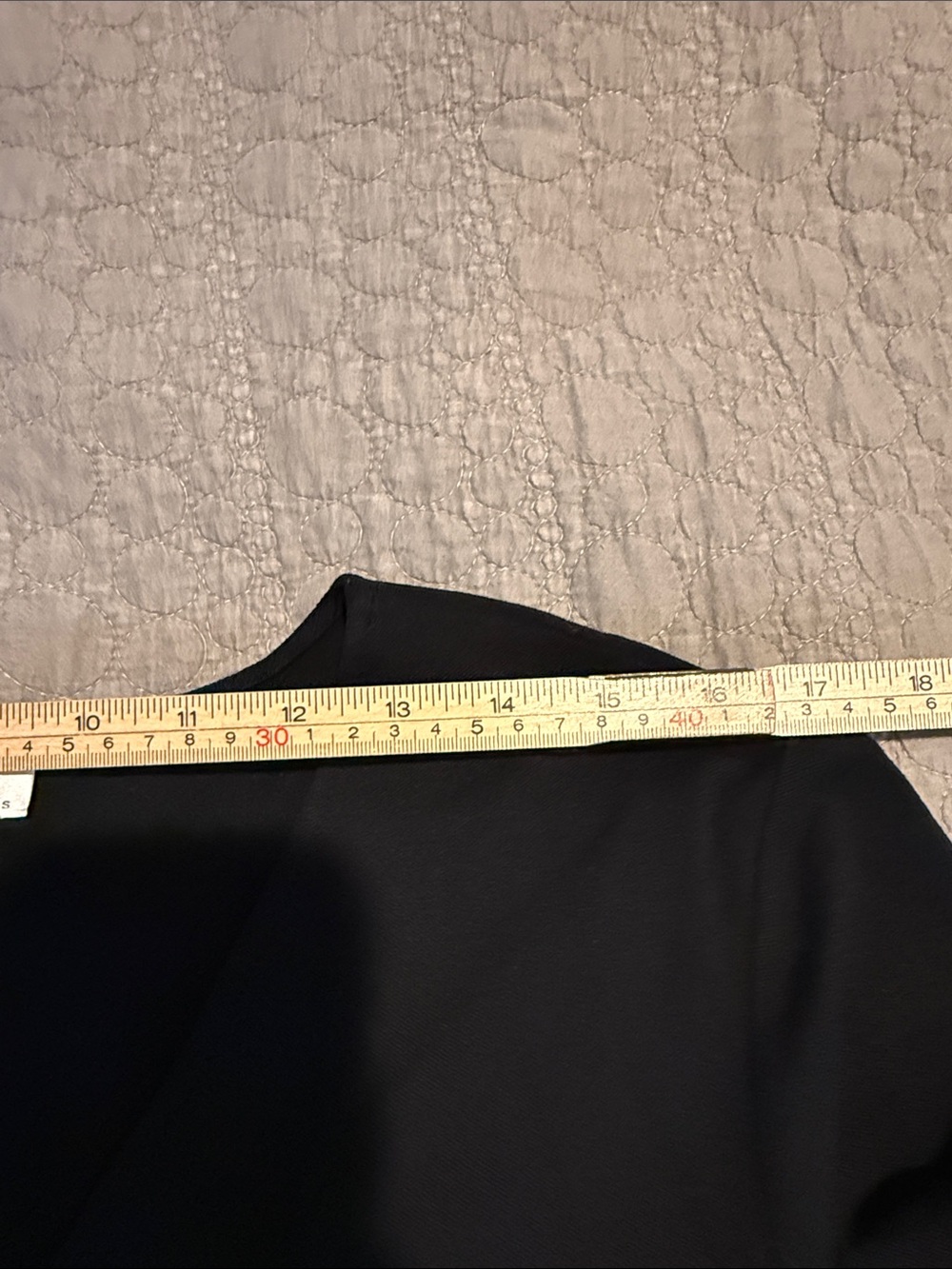 Vintage 90s Talbots Petites Black Striped Cuff Cardigan PL NWT - Picture 11 of 11